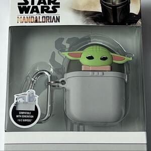 Star Wars Mandalorian The Child 1st & 2nd Generation Air Pod Case